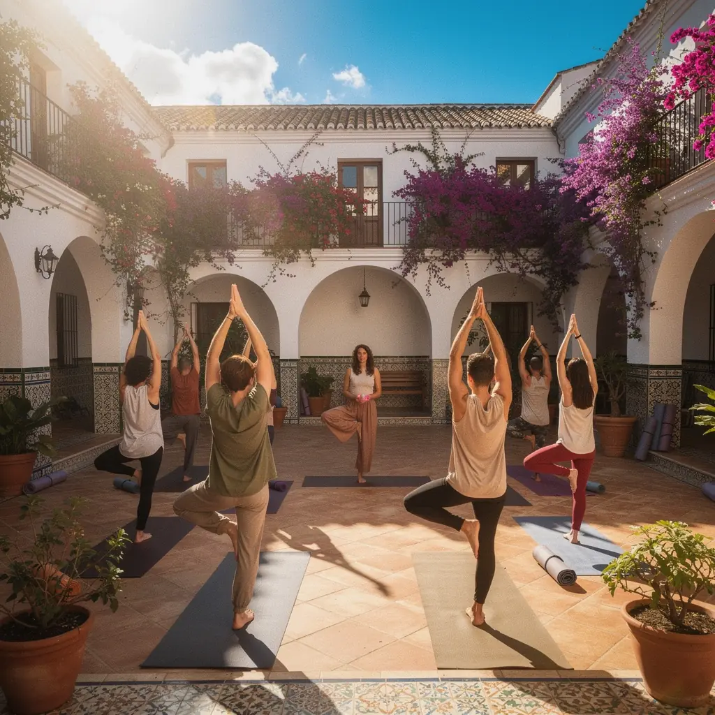 Una persona realizando la postura del loto, simbolizando la apertura del chakra raíz.